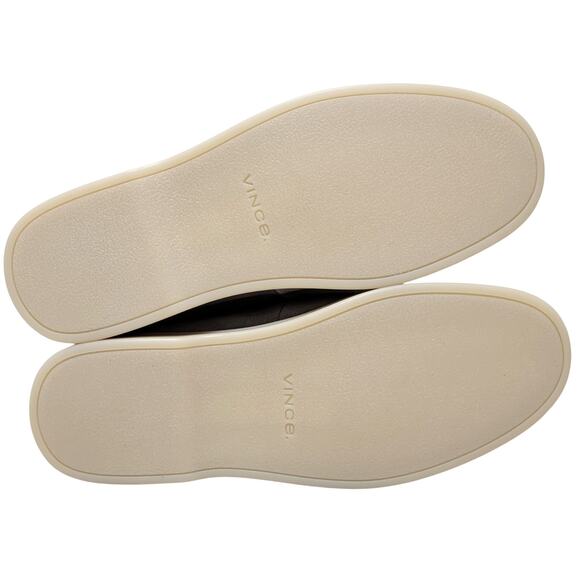 Vince. Men Big Sur-M Slip On Penny Loafers Size US 8M Smoke Grey Suede AF91